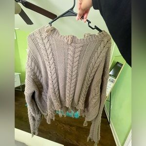 Altard State fringe sweater